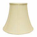 Homeroots 10 in. Premium Bell No Slub Lampshade, Ivory 469588